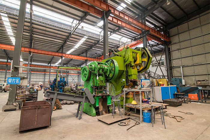 贵溪网架配件-锥头加工车间